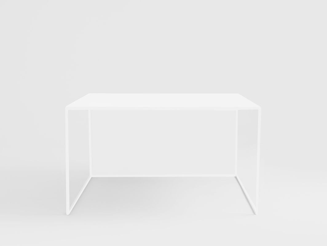 Kavos staliukas 2 WALL METAL 80 - baltas