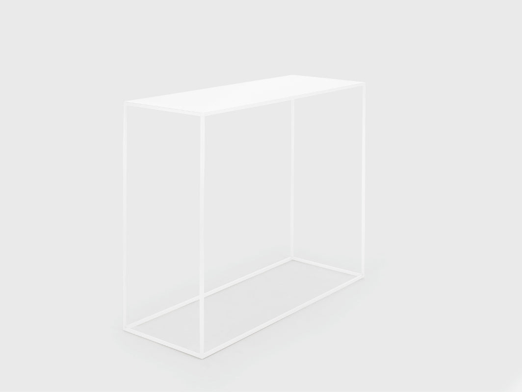 Konsolė TENSIO METAL 100x35 - balta