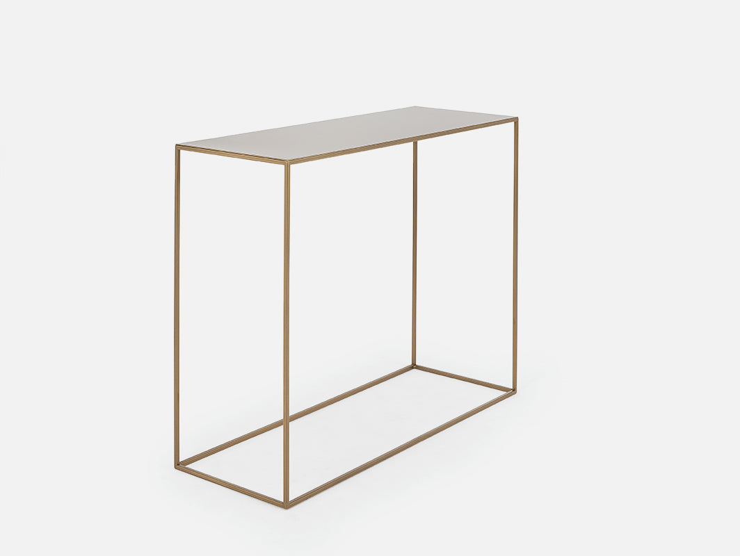Konsolė TENSIO METAL 100x35 - auksinė