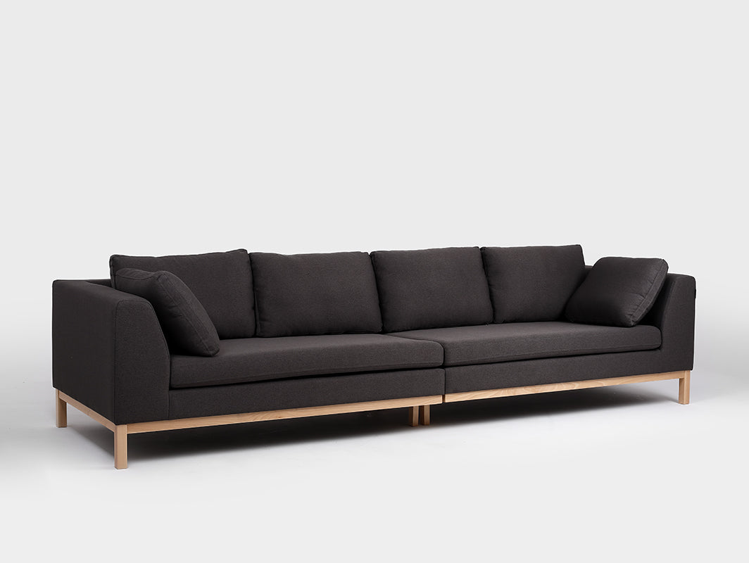 4 vietų modulinė sofa AMBIENT WOOD