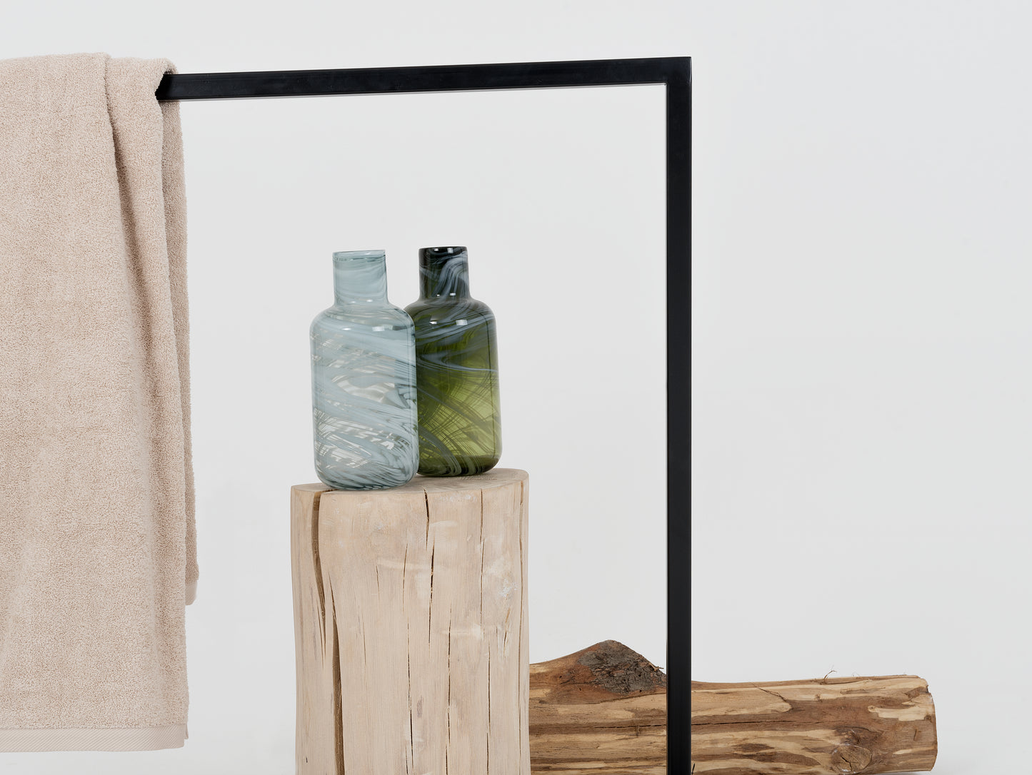 Kabykla HALL BATH 100 - juoda