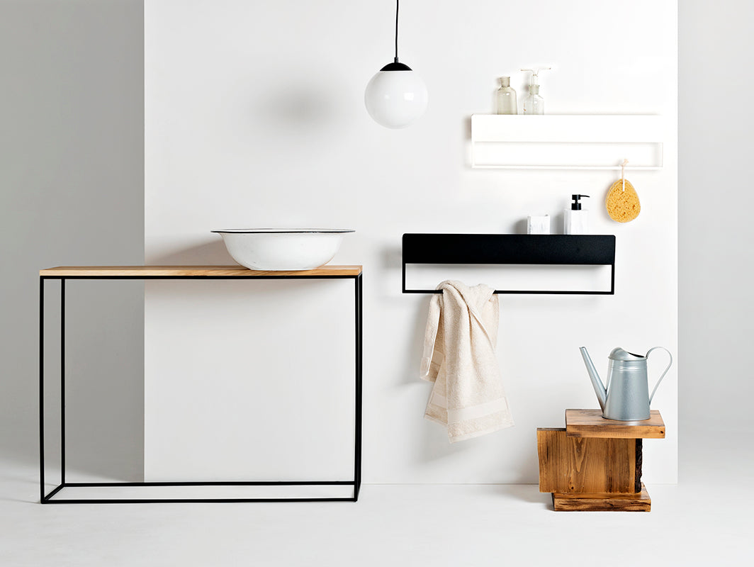 Lentynėlė LANDA RE-HANG 70 - juoda