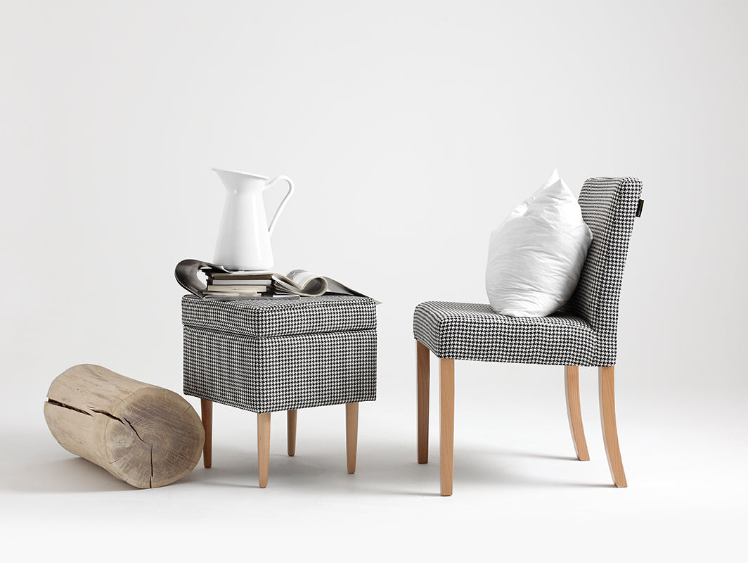 Kėdė WILTON CHAIR - tamsi pepita(ke700), natūrali