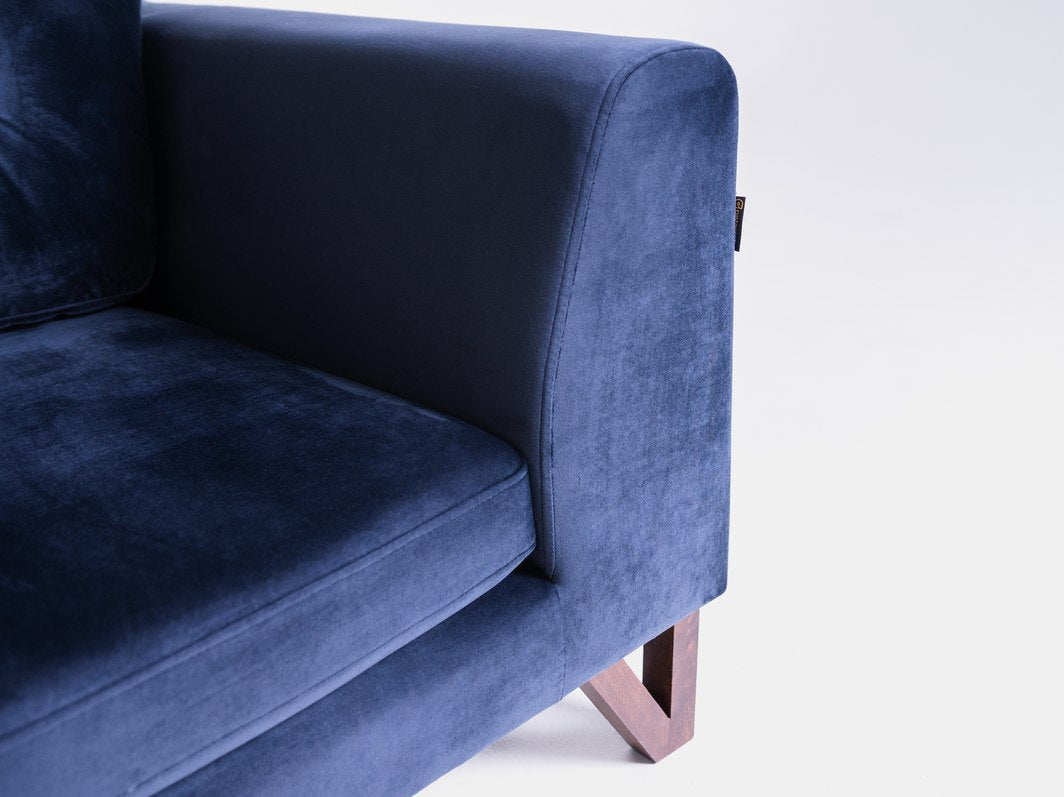 Fotelis WILLY - aronija(rv81), graikinis riešutas