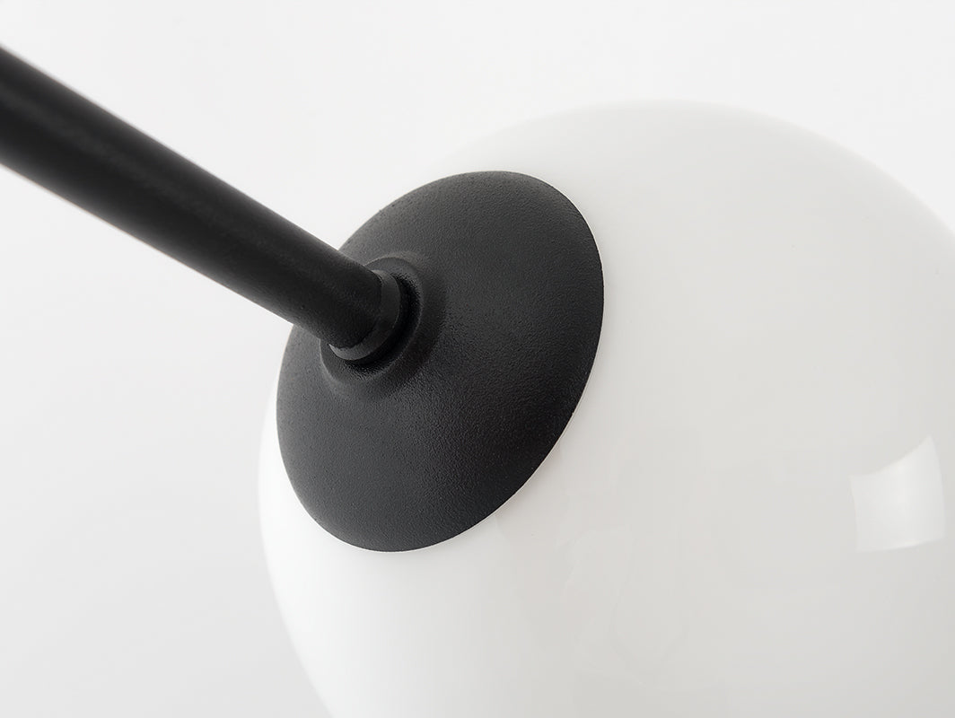 Pakabinamas šviestuvas CATKIN TWINS - juodas