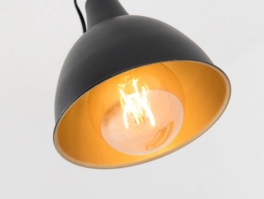 Pakabinamas šviestuvas COBEN - juodas