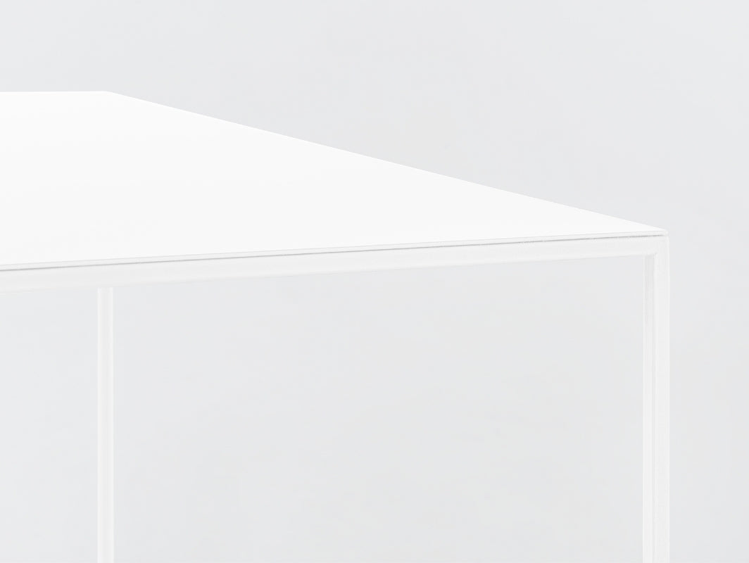 Konsolė TENSIO METAL 100x35 - balta