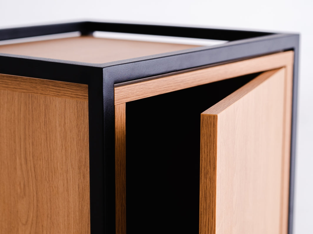 Rack SKAP 1R1 DOOR - juoda