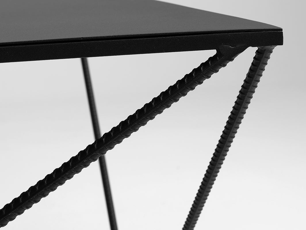 Kavos staliukas DARYL METAL 140 - juodas