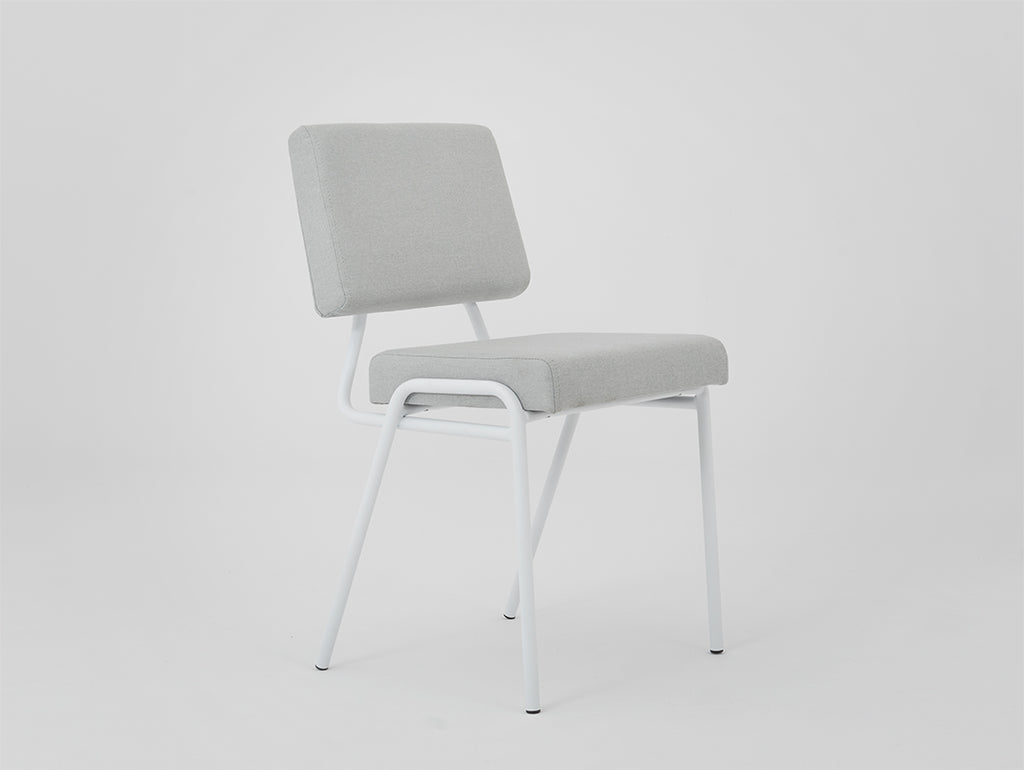 Kėdė SIMPLE - platina(et90), balta