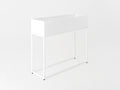 Vazonas FIORINA 100x30x80 - baltas