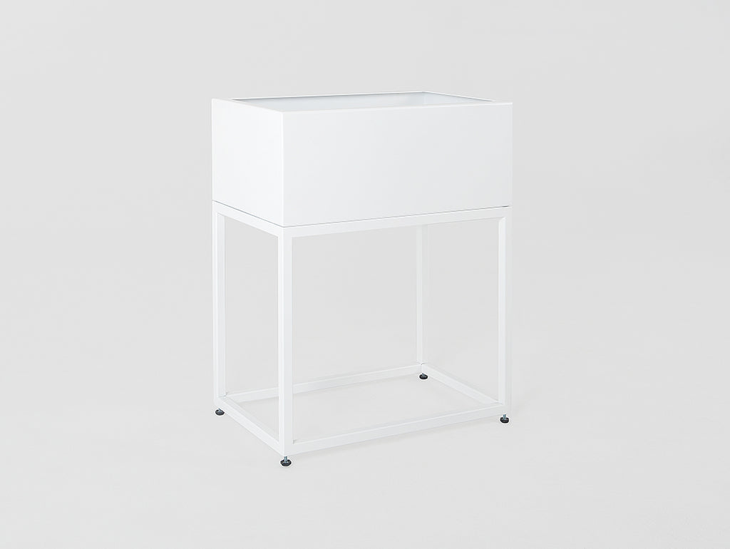 Vazonas FIORINA 50x30x60 - baltas