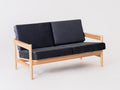 Dvivietė sofa CARL - žvaigždėta naktis(mt16), natūrali
