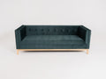 Trivietė sofa by-TOM - avokadas (rv38), natūralus