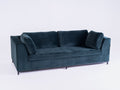Trivietė sofa-lova AMBIENT - avokadas(rv38), natūralus
