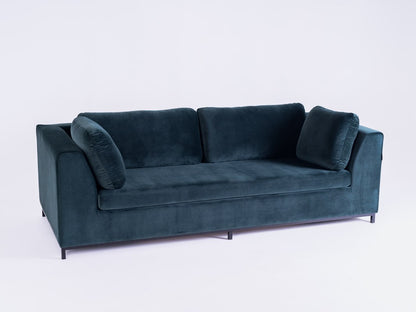 Trivietė sofa-lova AMBIENT - avokadas(rv38), natūralus