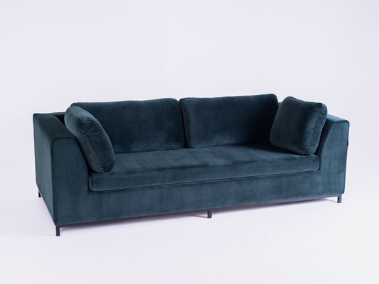 Trivietė sofa-lova AMBIENT - avokadas(rv38), natūralus