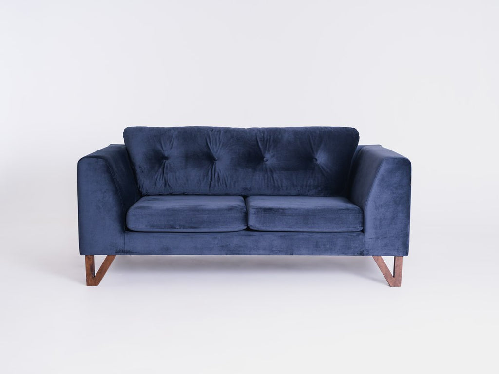 Dvivietė sofa WILLY - aronija(rv81), riešutinė