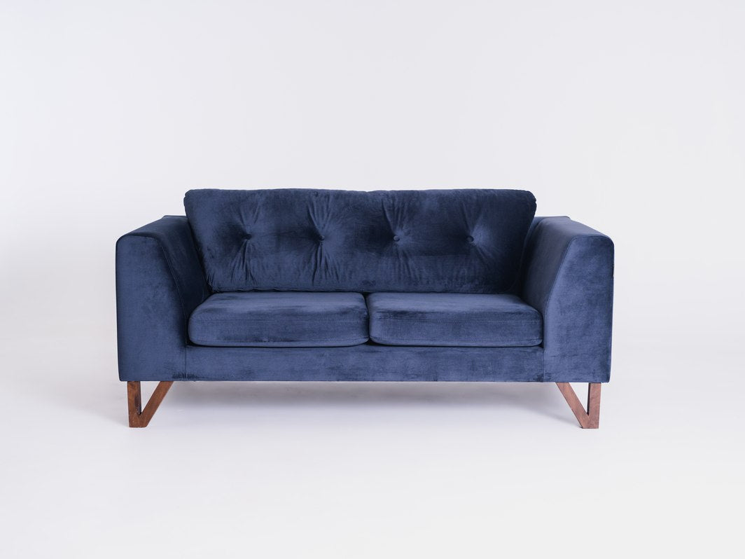 Dvivietė sofa WILLY - aronija(rv81), riešutinė
