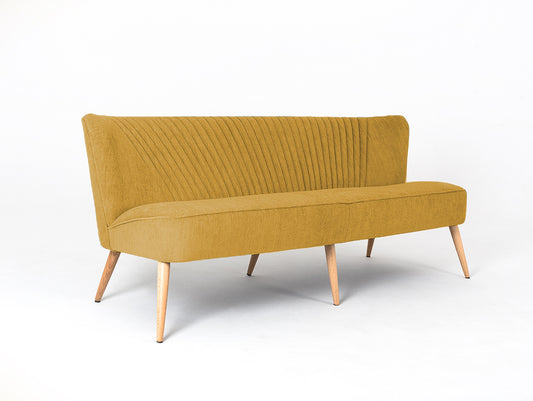 Trivietė sofa HARRY - pasifloros vaisius(rv41), natūralus