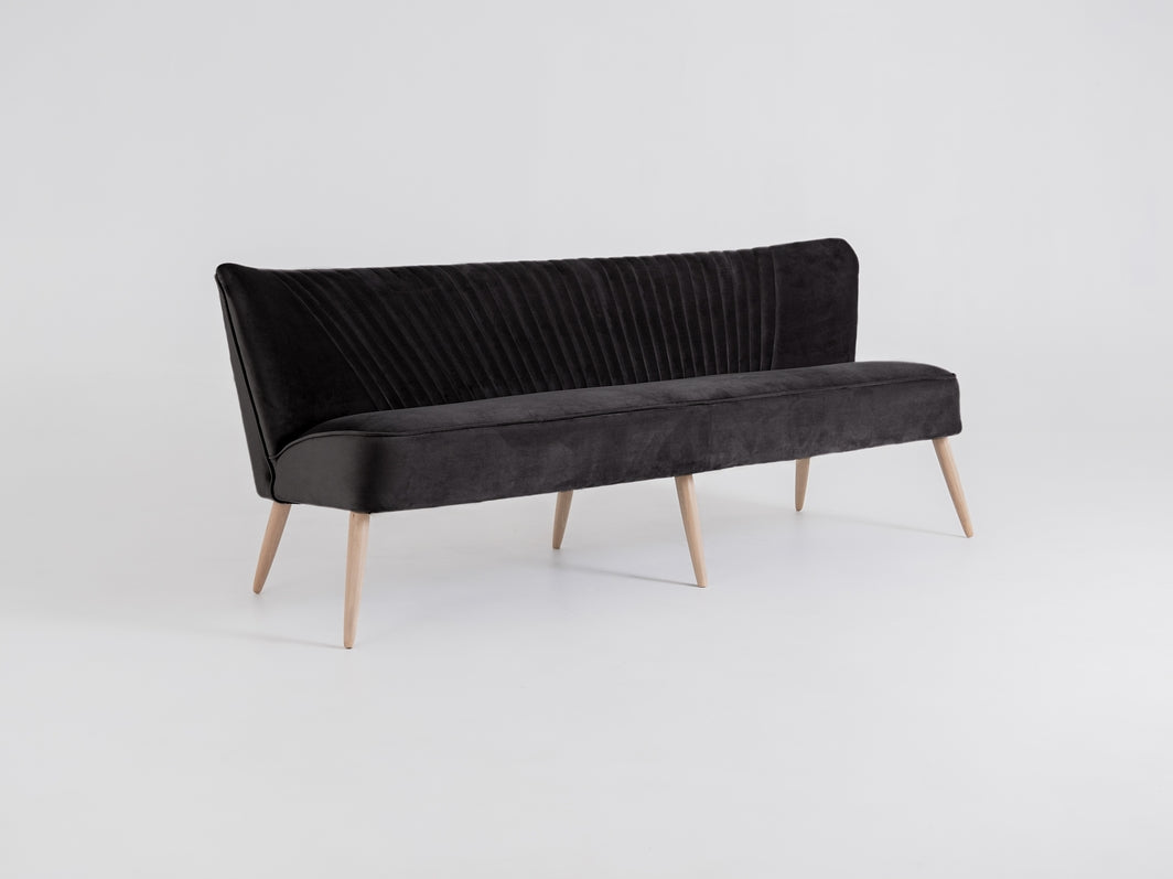 Trivietė sofa HARRY - dulkės(rv96), natūrali