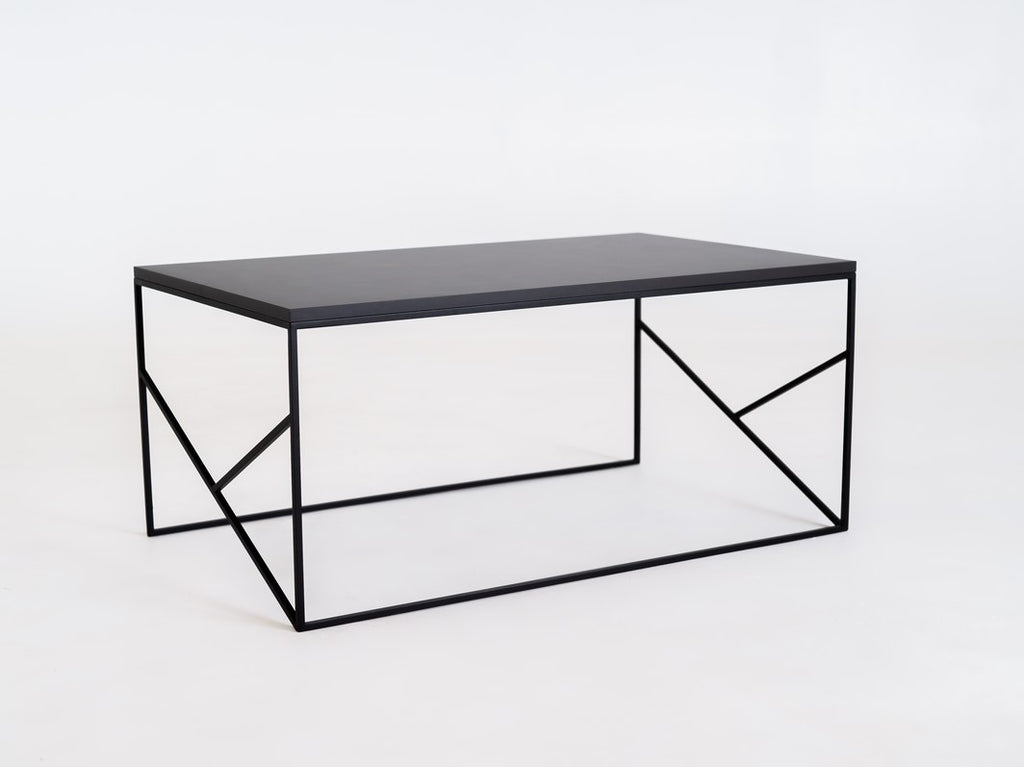 FANCY BASIC kavos staliukas 100x60 - juodas