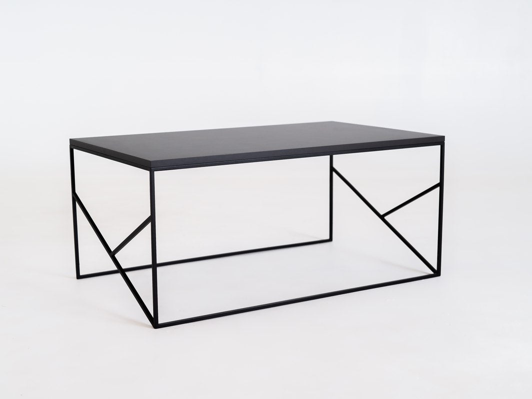 FANCY BASIC kavos staliukas 100x60 - juodas