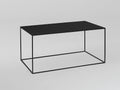Kavos staliukas TENSIO METAL 100x60 - juodas