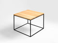 Kavos staliukas TENSIO SOLID WOOD 850 - ąžuolas, juodas