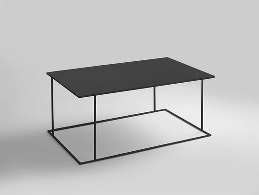Kavos staliukas WALT METAL 100x60 - juodas