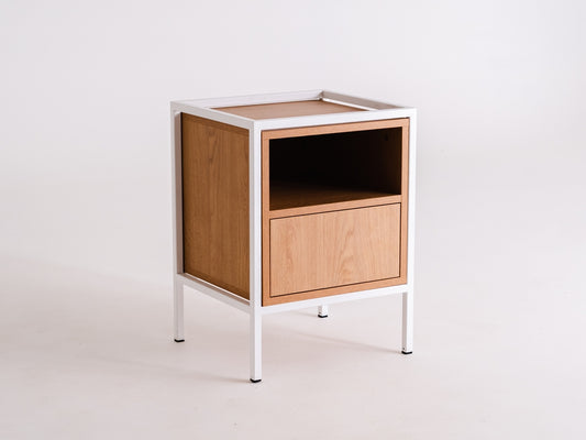 Rack SKAP 1R1 DRAWER - baltas
