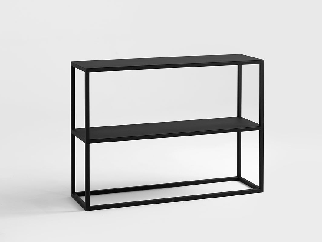 Konsolė JULITA METAL 75-2F - juoda
