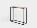 Konsolė JULITA SOLID WOOD 92-1F - ąžuolas, juodas