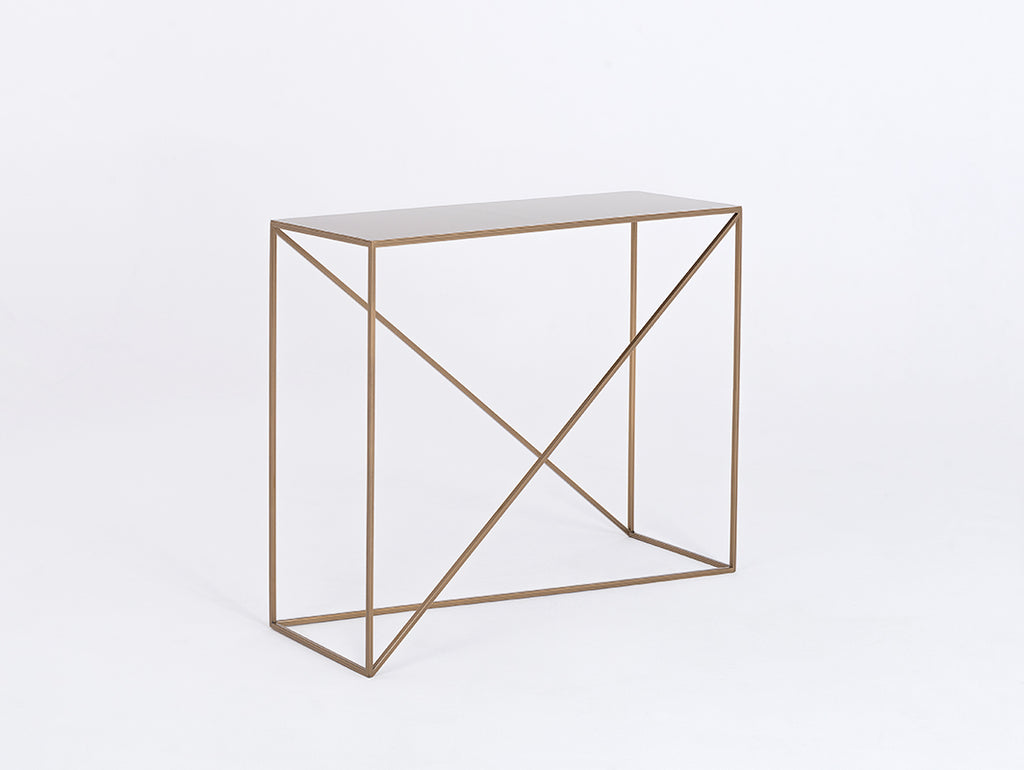 Konsolė MEMO METAL 100 - auksinė