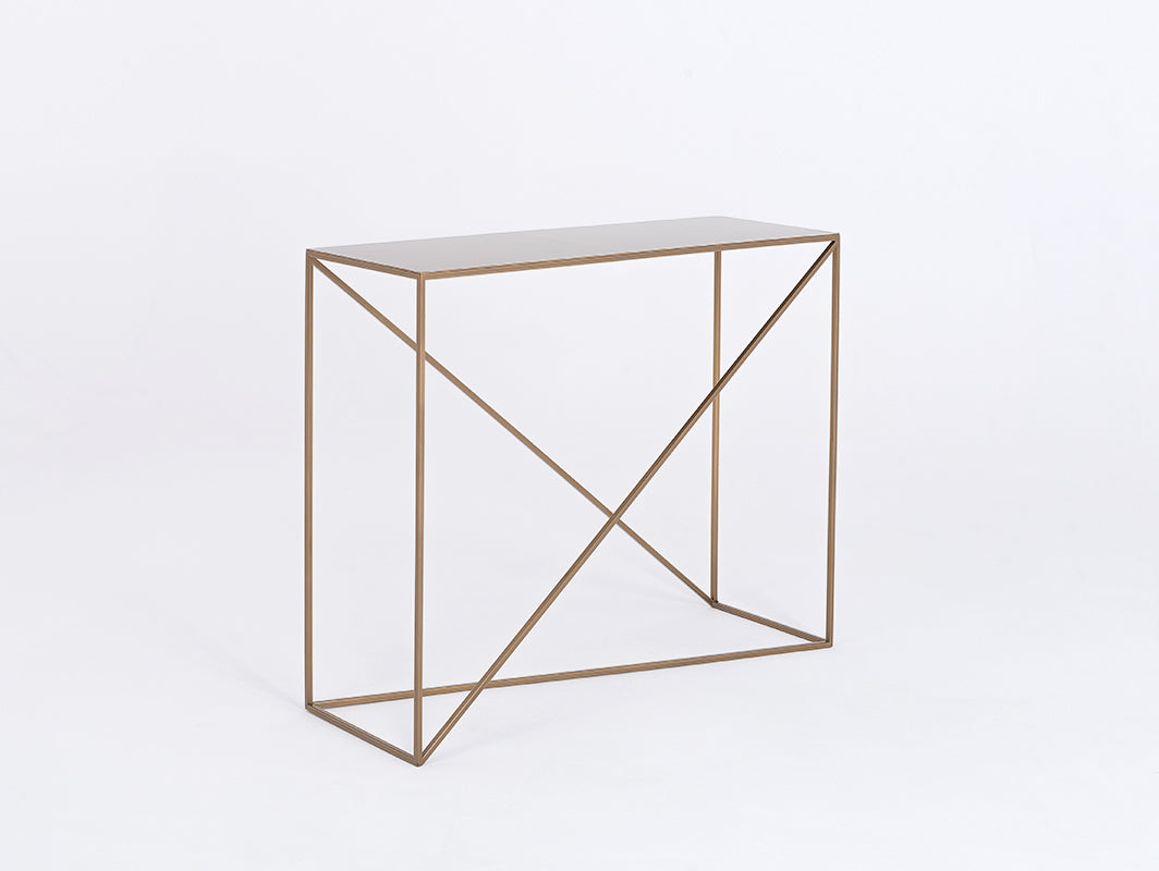 Konsolė MEMO METAL 100 - auksinė