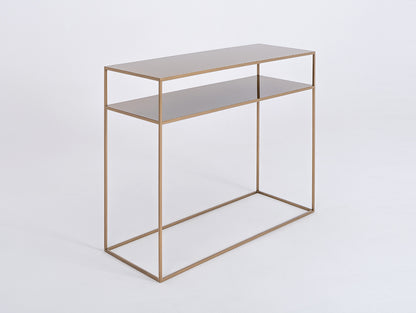 Konsolė TENSIO 2 FLOROR METAL 100x35 - auksinė