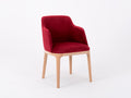 Kėdė LULU ARMS - sultinga spanguolių(rv61), natūrali