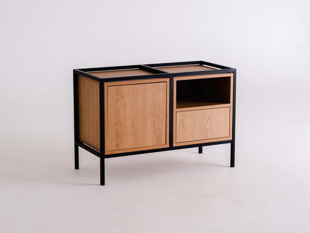 Rack SPINTELĖ 2R1 MIX - juoda