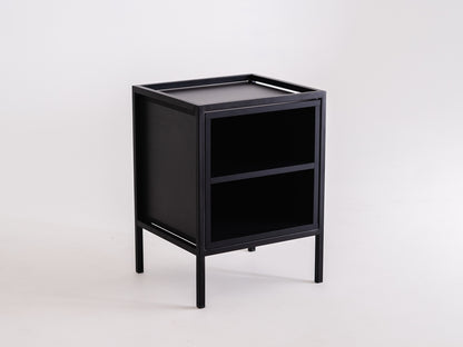 Rack SPINTELĖ JUODA 1R1 LENTYNA