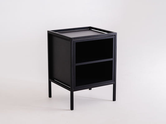 Rack SPINTELĖ JUODA 1R1 LENTYNA