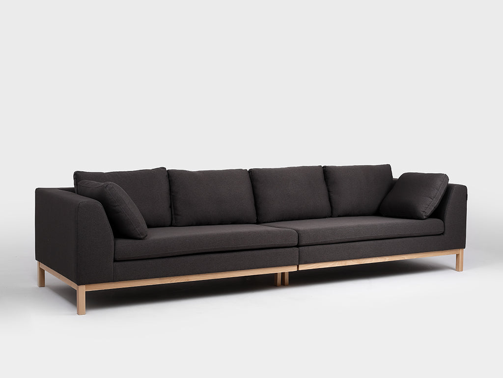 4 vietų modulinė sofa AMBIENT WOOD