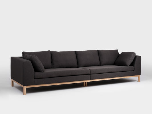 4 vietų modulinė sofa AMBIENT WOOD