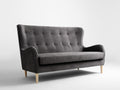 Trivietė sofa COZYBOY - audros debesis(mt15), natūrali