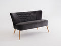 Dvivietė sofa HARRY - dulkės(rv96), natūrali