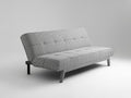 Dvivietė sofa-lova MODES - tamsi pepita (ke700)
