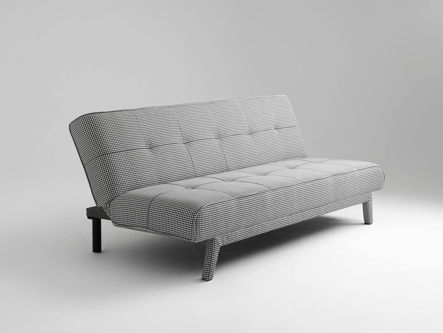 Dvivietė sofa-lova MODES - tamsi pepita (ke700)