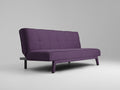 Dvivietė sofa-lova MODES - slyva(1309), juoda