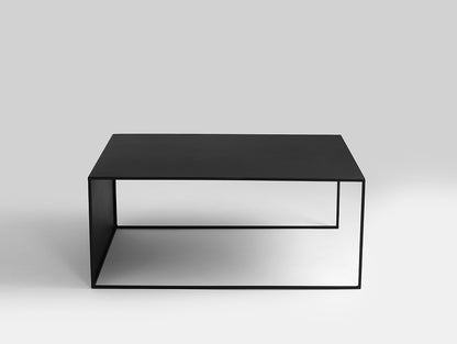 Kavos staliukas 2 WALL METAL 100x60 - juodas