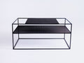 Kavos staliukas MATRIX METAL 100x60 - juodas
