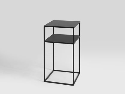 Šoninis staliukas TENSIO 2 FLOOR METAL 30 - juodas